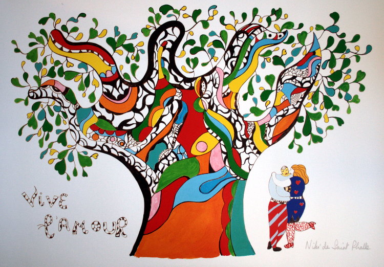 Francuska artystka Niki de Saint Phalle